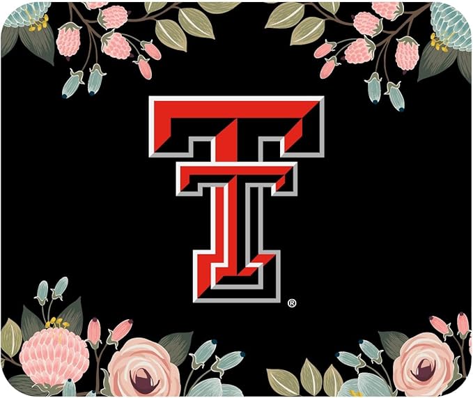 OTM Essentials Texas Tech University Standard Fabric Mouse Pad, Desk Accessories, Standard Fabric Gaming Mouse Pad, Classic