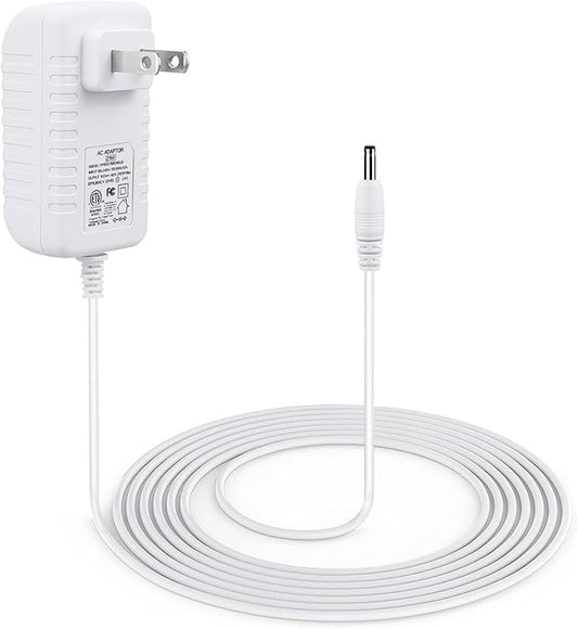 21W Power Cord Adapter for Echo Show 1st Gen., Echo 1st Gen., 2nd Generation - White Wall Charger Cable, 5ft