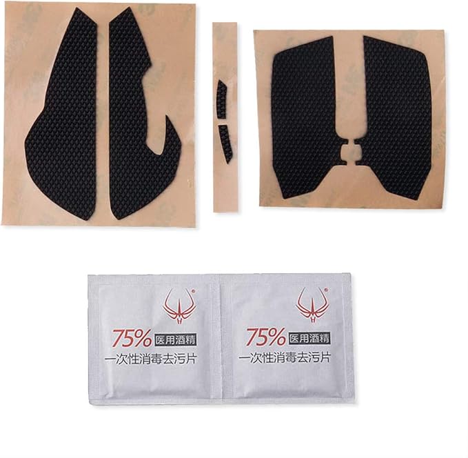 Mouse Anti-Slip Tape Elastics Refined Side Grips Sweat Resistant Pads/Anti Sweat Paste Grip Tape Compatible for Razer Viper mini Gaming Mouse