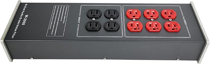 AC Power Filter Power Conditioner - WAudio AC Power Purifier with Surge Protector