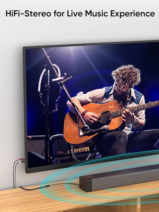 CableCreation RCA to 3.5mm Audio Cable 10FT, 3.5mm Male to 2RCA Male Stereo Y Splitter HiFi Sound Audio Cord Compatible with Echo Dot, Smartphone, MP3, Tablet, Stereo Receiver, Car, Speaker, HDTV