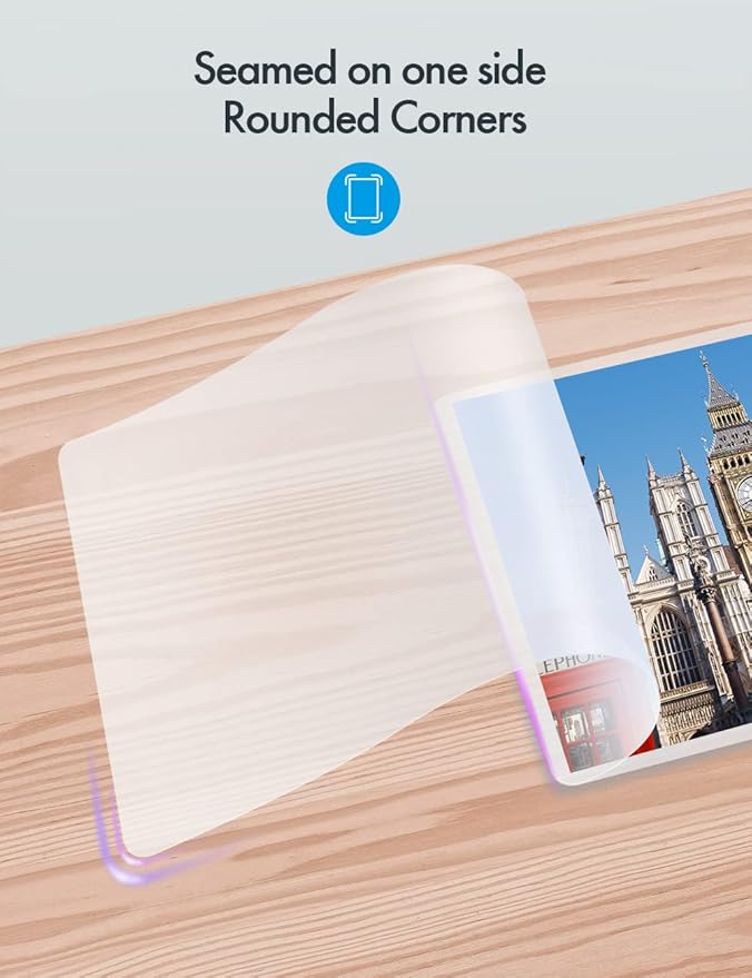 Thermal Laminating Pouches for Laminator, 5Mil Thickness, Letter Size Sheet 8.9×11.4inches, 100-pack, Clear