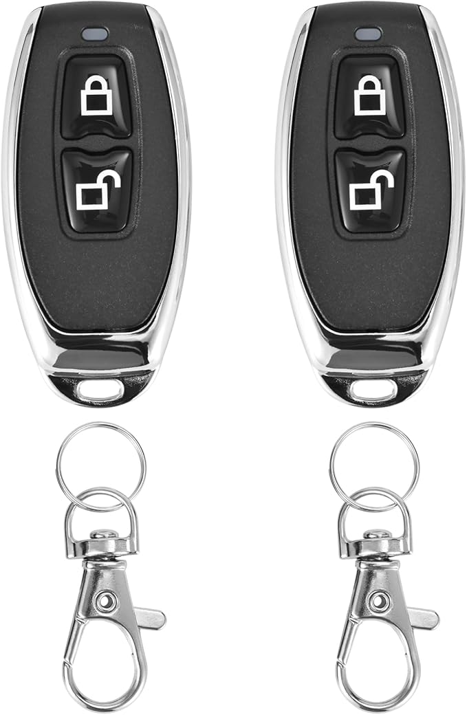 Access Control System with Remote Control – 600lbs Magnetic Door Lock Kit, 12V Fail Safe NC Mode, Secure & Easy DIY Installation for Smart Home Entry (K8-1200LBS Remote Control Lock Ki)