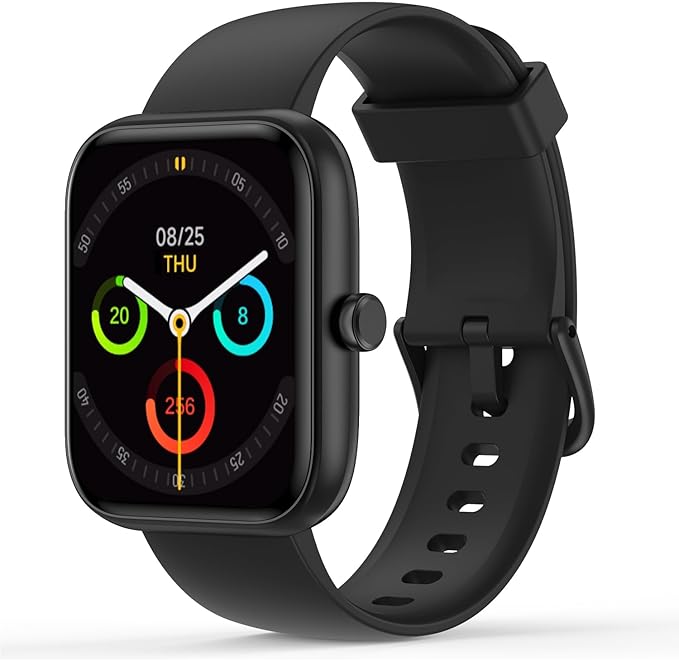 Smart Watch for Men Women with Bluetooth Call,Alexa Built-in Smartwatch,1.8" DIY Dial Fitness Watch with 100+ Sport Mode,IP68 Waterproof Watch Compatible with Android iOS