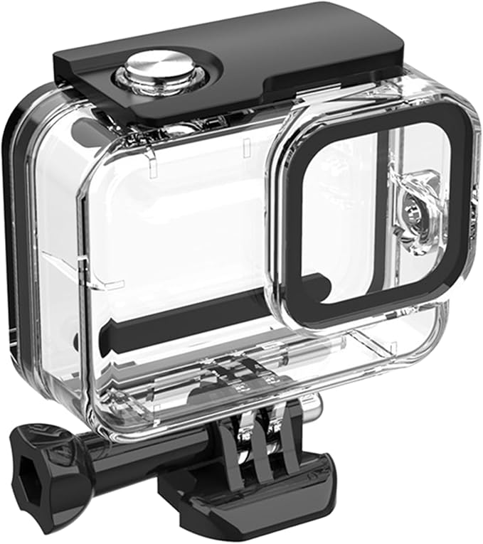 Waterproof Case for Gopro Hero Shockproof, Dustproof Enclosure for Hero 9/10/11/12/13 Black Underwater Protective Case Protector for Diving, Surfing Extreme Sports