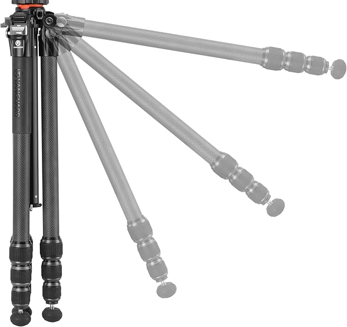 Vanguard VEO 5 234CO26 Full-Size Carbon Fiber Tripod with VEO PH-26 2-Way Pan Head