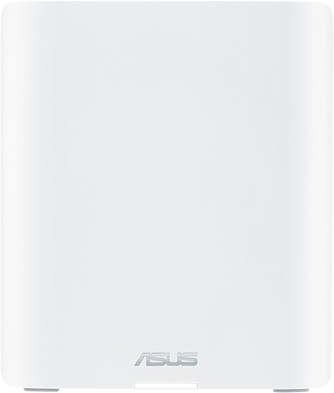 ASUS ZenWiFi BT6 Tri-Band WiFi 7 Mesh, 9.4 Gbps, 3000 sq.ft. (1pk), 2.5G WAN Port, Security and Parental Controls Included, Smart Home Master SSIDs, 4G & 5G Mobile Tethering