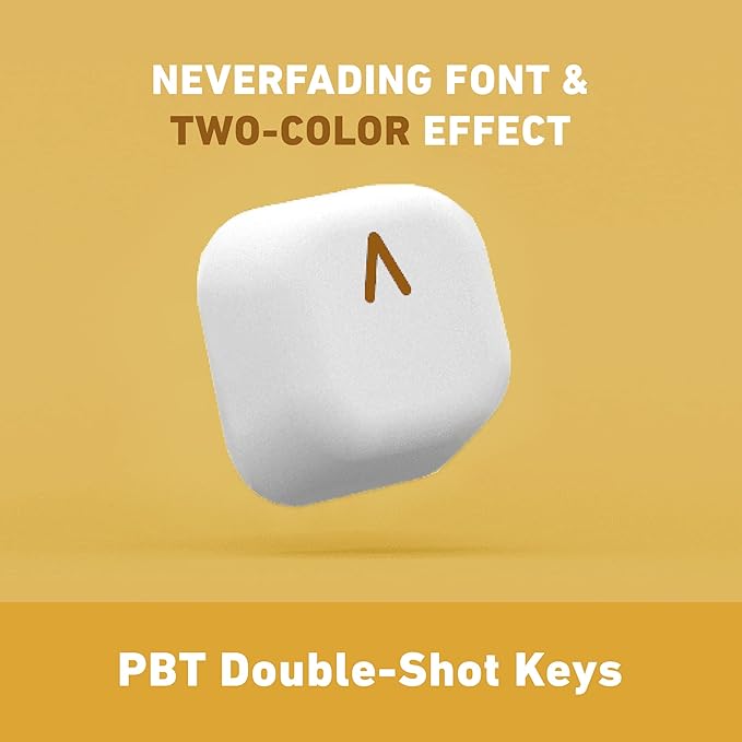 AZIO IZO Wireless Mechanical Calculator & Number Pad (White/Gold) - Bluetooth 5.0 & USB, Gateron-Blue Mechanical Switch, 9 Backlight Modes, Rechargeable, PC & Mac Compatible, White Blossom (IN103)