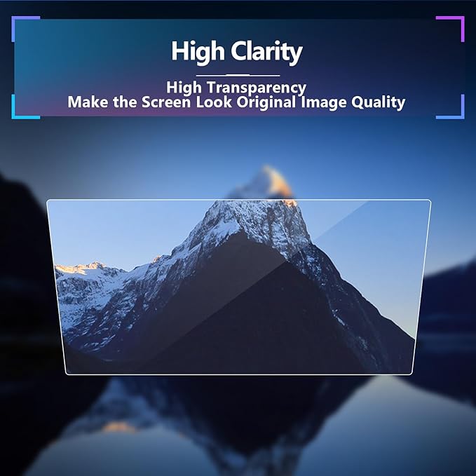 SXCY for 2025 Lincoln Navigator Accessories 2025 Navigator Tempered Glass Screen Protector 11.1 Inch Navigation Display Touch Screen Protector[9H Hardness]
