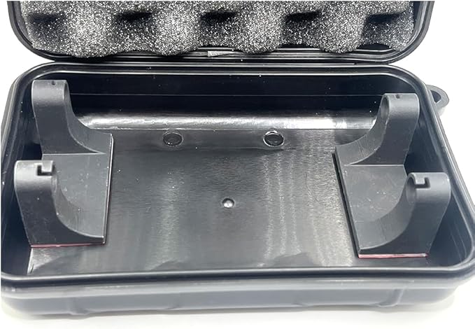 Turntable Cartridge Storage Case Black For AT6003R Smart Design Universal Cartridge Keeper Box, Record Player Stylus Holder(Small Size)