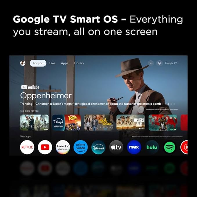 TCL 40-Inch Q3K Series 1080P FHD QLED Smart TV Bundle – HDR10, Google TV, Bluetooth Audio, Bezel-Less Design w/CPS Protection Plan, UAX HDMI Cable, Screen Cleaner with Microfiber