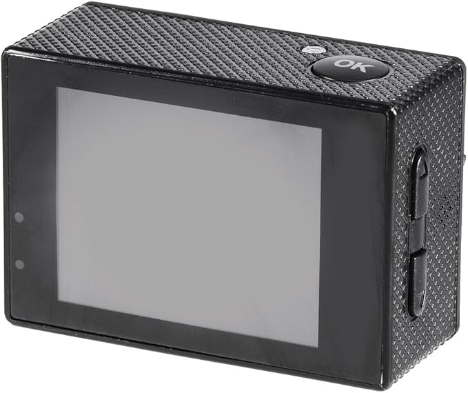 Action Camera Kit 1080P 12MP 30m Outdoor Sports Video Camera USB 2.0 Underwater Cam Full LCD Mini Camcorder with 900mAh Rechargeable Batteries and Mounting Accessories Kits(Black)