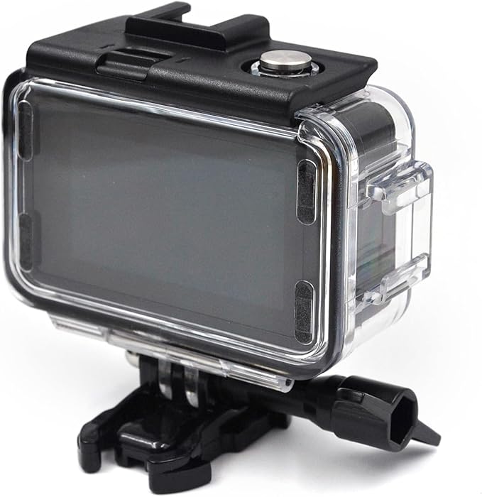 Waterproof Diving Housing for DJI Osmo Action 4 Action 3,Waterproof Down to 60M/196FT Underwater Photography Housing for Diving, Snorkeling with Floating Hand Grip