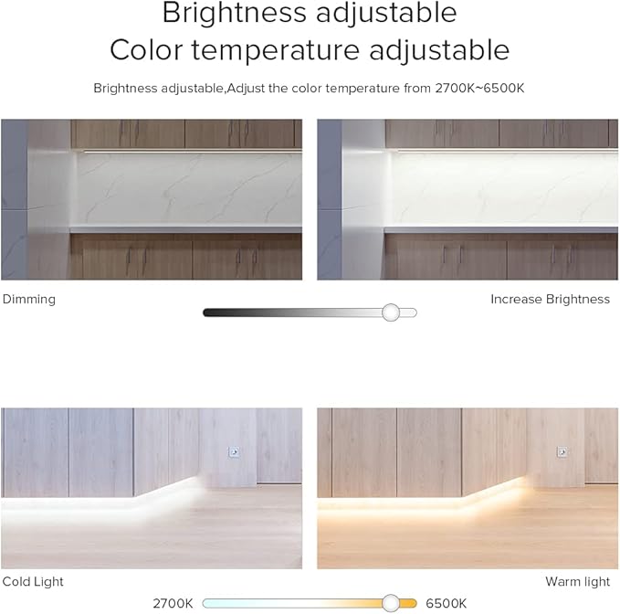 BTF-LIGHTING Tuya Zigbee 3.0 C02Z Controller Support CCT Color 3 pin (+V CW WW) PWM LED Strip Bulb Compatible with Echo Plus/4th Gen Tuya Gateway DC5V/DC12V/DC24V Max 15A