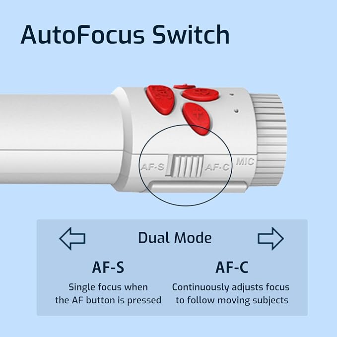INSWAN INS-3 Handheld Webcam/USB Document Camera for Classroom, Built-in Mic, Light, Auto Focus, Windows, Mac OS, iPad OS, Chromebook for Close-up Demo, Distance Learning, Web Conferencing, IWBs