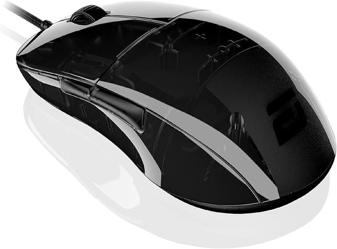 ENDGAME GEAR XM1r Gaming Mouse, Programmable Mouse with 5 Buttons and 19,000 DPI, Dark Reflex