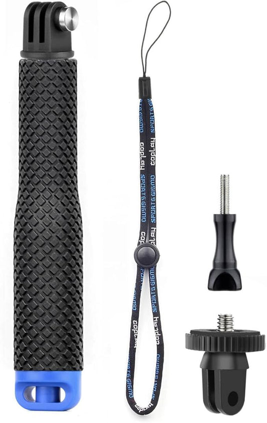 7''-23''Waterproof Pole Selfie Stick Pocket Size Underwater Handle Grip Monopod Aluminum for GoPro Hero Session Max Insta360 AKASO DJI OSMO Digital Cameras