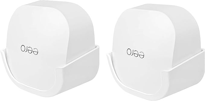 Wall Mount for eero 6, Screwless VHB Holder for Mounting eero 6 Dual-Band mesh Wi-Fi 6 Without Drilling (Strongly Adhesive, 2 Pack)
