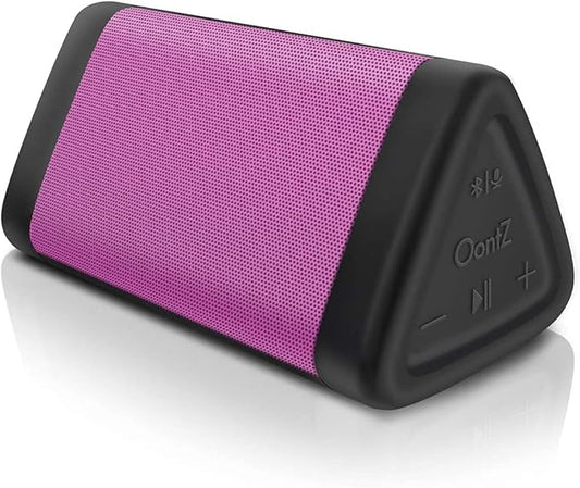 Oontz Upgraded Angle 3 Portable Bluetooth Speaker 5.0-10W Sound, 14-Hr Battery, 100ft Wireless Range, IPX5 Water-Resistant, Budget-Friendly Small Speaker for Travel, Party, Outdoor or Home (Pink)