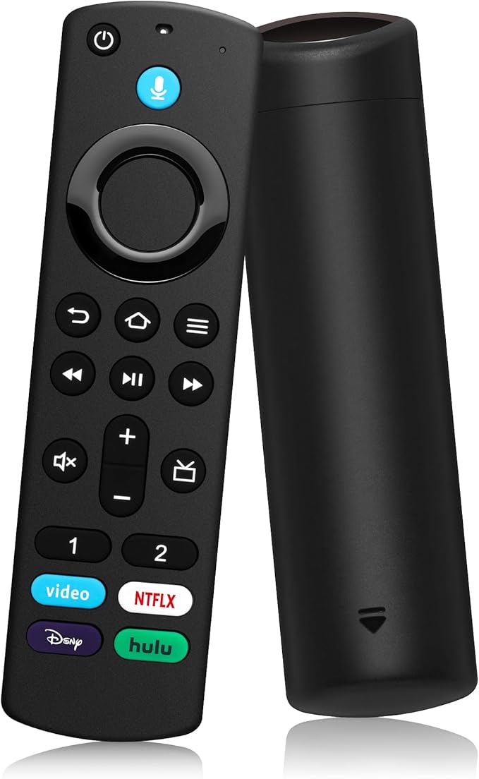 Stick Remote Replacement for AMZ Fire Smart TV Stick, TVs Stick 4K/4K Max(1st/2nd Gen)/Stick Lite & TV Cube, and for Insignia/Toshiba Smart TVs
