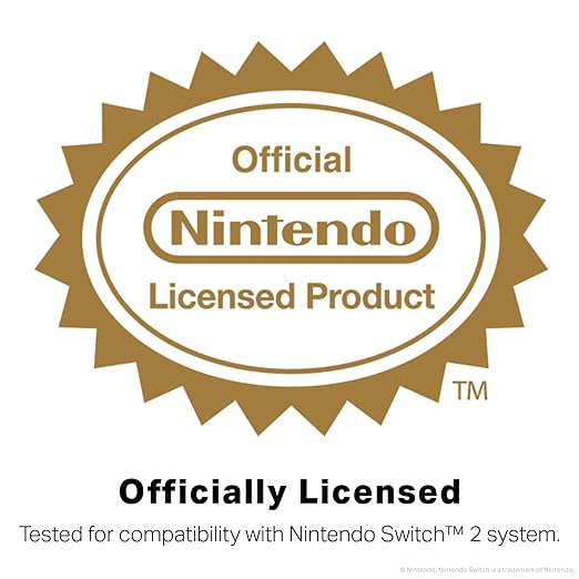 PowerA Wired Earbuds for Nintendo Switch 2- Black, Officially Licensed, 8 mm Speaker Drivers, in-Ear Design, 3 Swappable Tips, Includes Drawstring Storage Bag