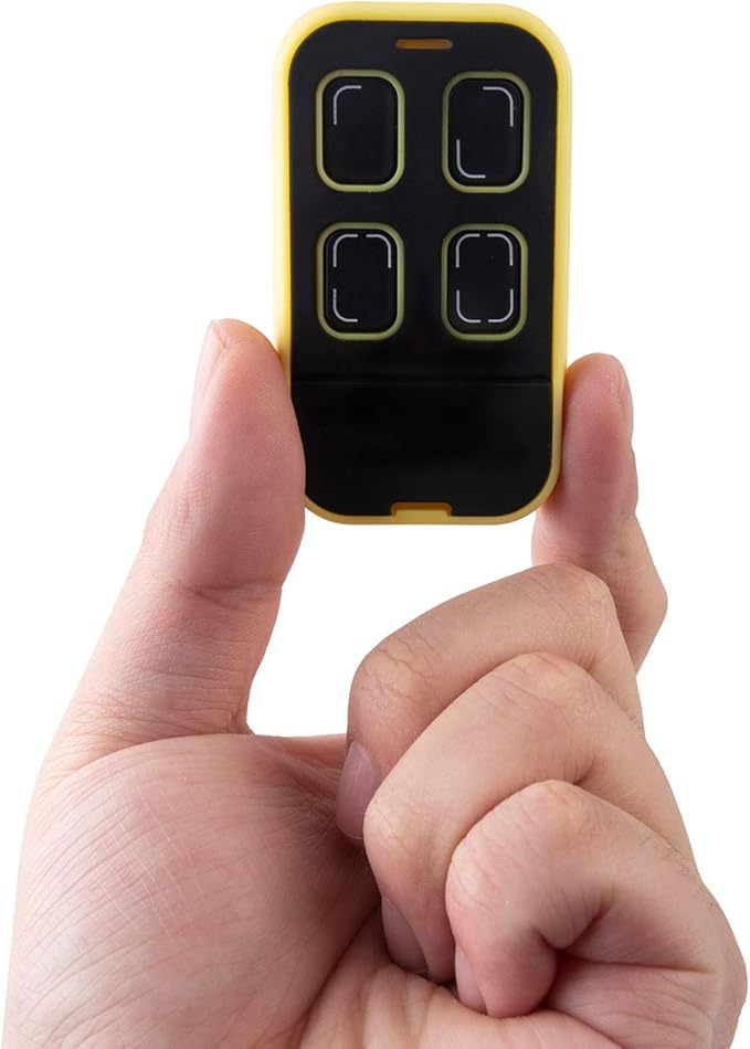 Universal Garage Door Remote Universal Gate Opener Remote Cloning Homelink Programmable Learning 4-Buttons Multi Frequency 280MHZ-868MHZ 2019 Upgraded New Version