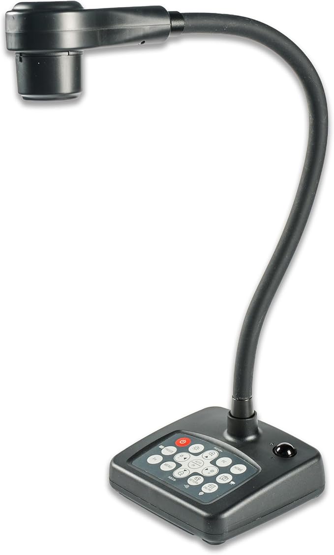 INEBIZ IB280 10x Optical Zoom Document Camera with HDMI/USB, Autofocus, LED Light, Professional Visual Communication Tool of Real-time Projection, Compact for Teachers in Classroom
