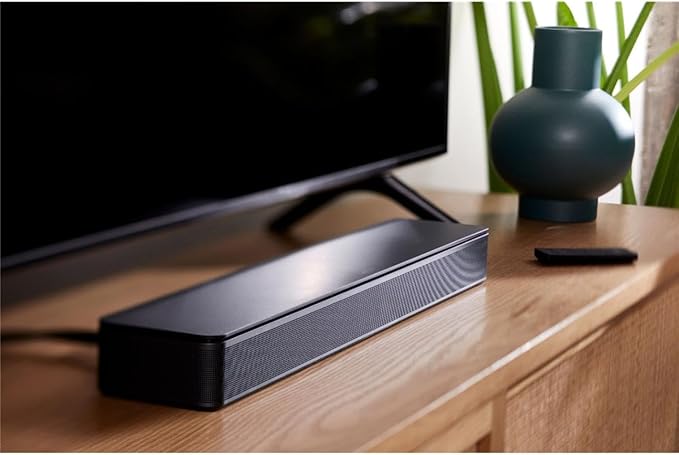Bose TV Speaker - Soundbar for TV with Bluetooth and HDMI-ARC Connectivity, Black, Includes Remote Control