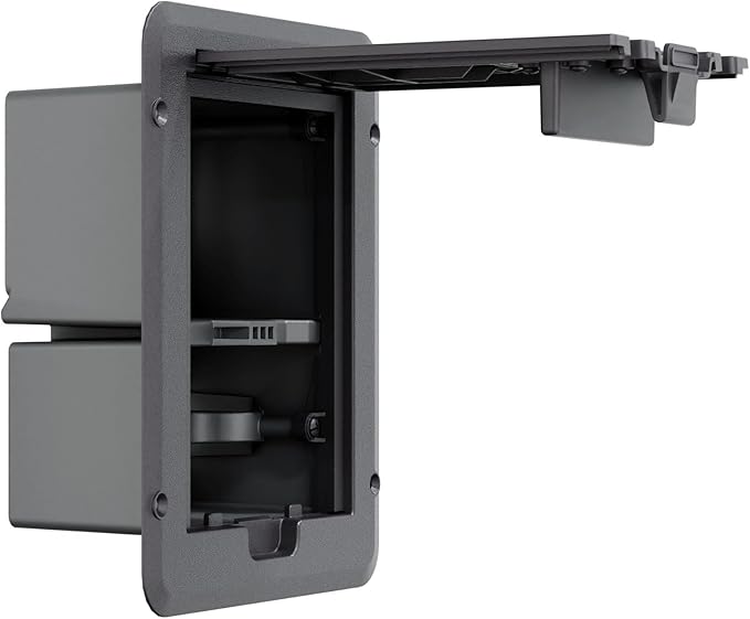 TayMac DOC320Z Deck/Floor Cover, 1-Gang, Bronze