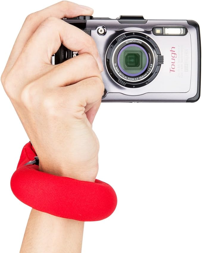 2 Pack Waterproof Camera Float Strap for Olympus TG-7 TG-6 TG-5 TG-4 TG-870 TG-860 Kodak PIXPRO WPZ2 Nikon W300 W150 W100 AW120 AW110 Fuji Fujifilm XP140 XP130 XP120 XP90 XP80 & More Underwater Camera