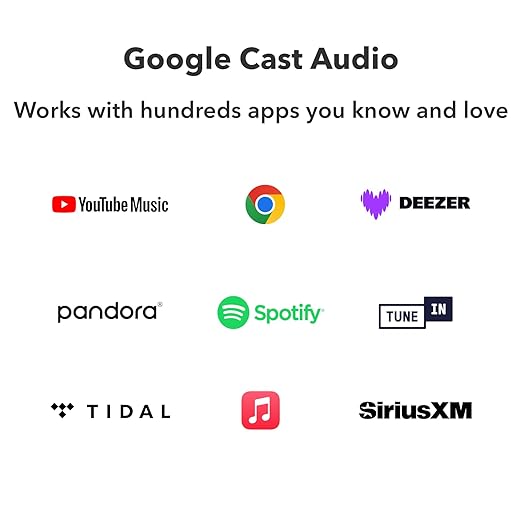 WiiM Amp Pro: Multiroom Streaming Amplifier | Compatible with Google Cast, Alexa | HDMI, Voice Control | Stream from Spotify, Amazon Music, Tidal & More - Dark Gray