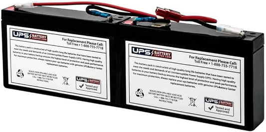 UPSBatteryCenter Compatible Replacement for APC Smart-UPS SC 450VA RM 1U SC450RM1U
