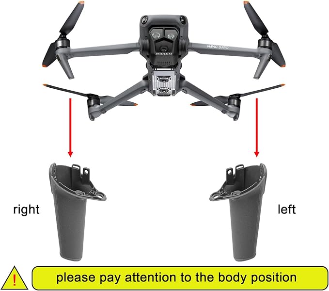 Front Leg Landing Gear Replacement For Dji Mavic 3 Landing Bracket Spare Parts Dji Mavic 3 Pro Front Arm Drone Leg Increase Gear With Repair Tools