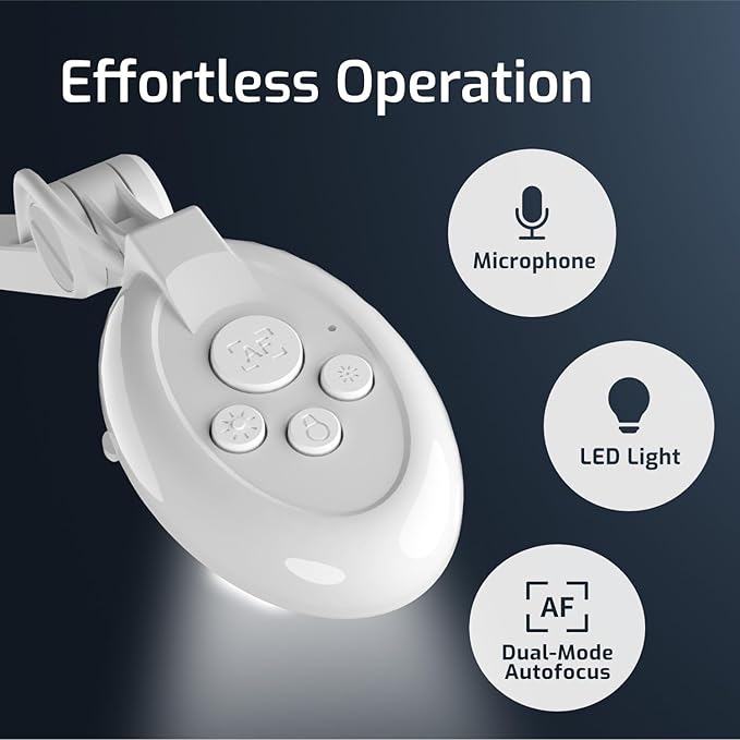 INSWAN INS‑2 4K USB Document Camera – 13MP, Dual Auto‑Focus, LED Light and Microphone, Plug & Play, Mac, Windows, iPad, Chromebook, A3 Capture – Ideal for Teachers and Classrooms