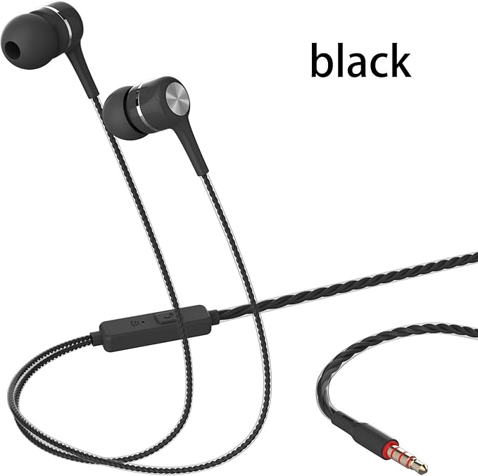 VPB Heavy bass Earphone Color Call with Mic Stereo Earbud Headphones Mixed Colors (Black + White + Pink + Green 8 Pairs)