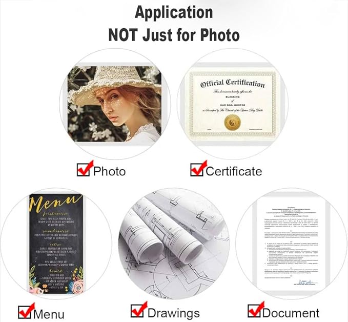 Thermal Laminating Pouches, 30 Pack Laminating Sheets for Use with Thermal Laminators, 9 x 11.5 Inches, Letter Size Sheets, 5 mil Thickness