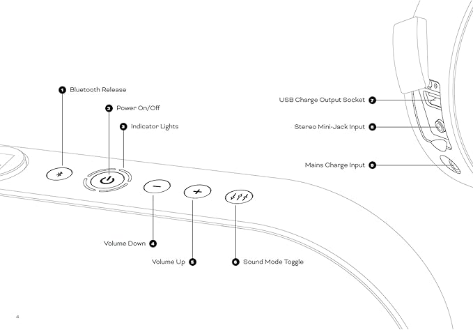 DALI Katch G2 Portable Bluetooth Speaker (Chilly Blue)