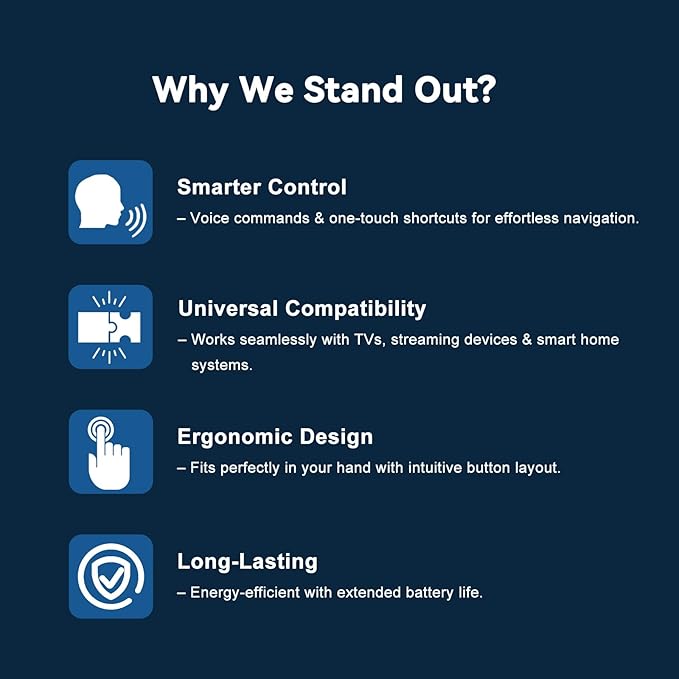 Voice Remote Control Replacement for Fire Smart Tv(Toshiba, Insignia, AMZ Onmi, Pioneer), Compatible for Tv Stick(4K, 2nd Gen, 3rd Gen, Life), for AMZ Smart Tv Cube