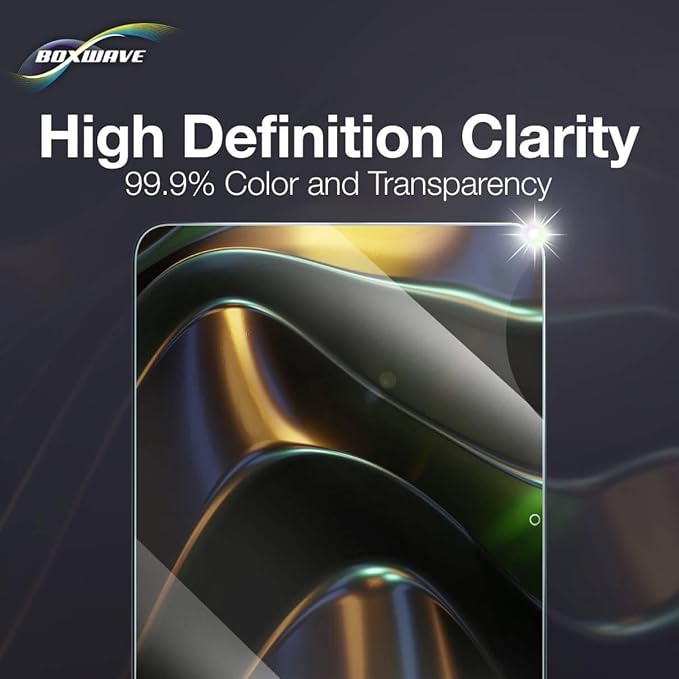 BoxWave Screen Protector Compatible with Amazon Echo Show 21 - ClearTouch ImpactShield (2-Pack), Impenetrable Screen Protector Flexible Film