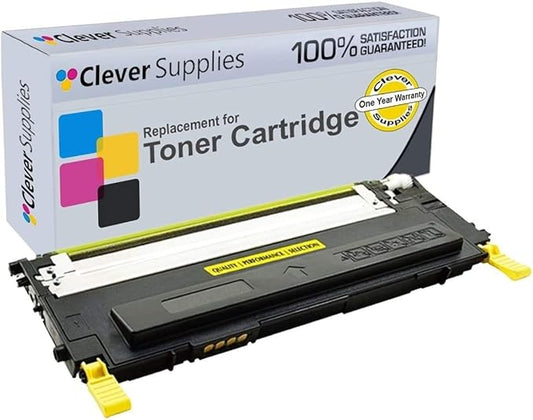 CS Replacement Toner Cartridge Compatible with Samsung CLP 310 CLT-Y409S Yellow CLP-310N 315W 315 CLX-3170 3170FN