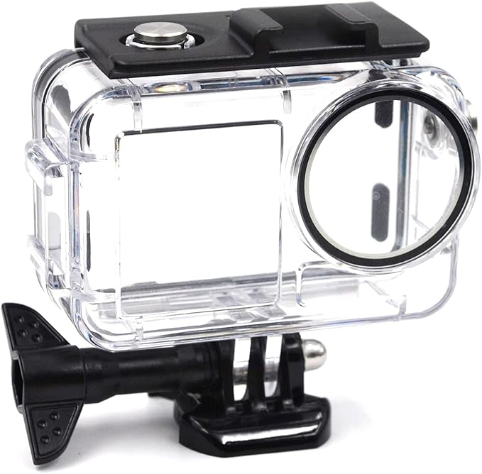 Waterproof Diving Housing for DJI Osmo Action 4 Action 3,Waterproof Down to 60M/196FT Underwater Photography Housing for Diving, Snorkeling with Floating Hand Grip