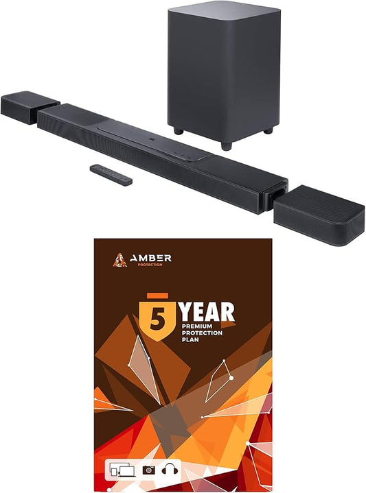 JBL BAR-1300X 11.1.4ch Soundbar and Subwoofer with Surround Speakers and 5 Year Amber Protection Plan (2022)