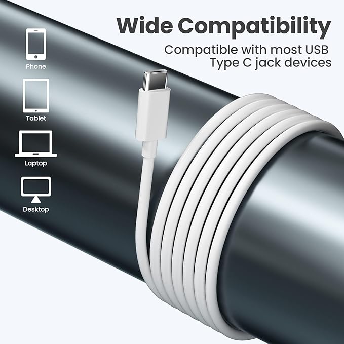 2 Pack USB C Headphones for iPhone 16/15 Type C Earbuds Wired Earphones with Mic & Remote Control Noise Cancelling for iPad Pro, Galaxy S23/S22/S21/S20/Ultra Note 10/20, Pixel 7/6/6a/5/4