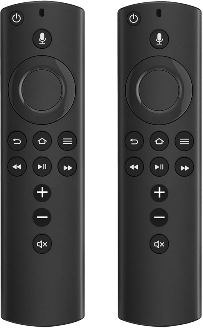 (Pack of 2) New Voice Replacement TV Remote Compatible with Stick 2rd Gen L5B83H, with Amazon Smart TVs Stick (2nd Gen,3rd Gen,Lite,4K)