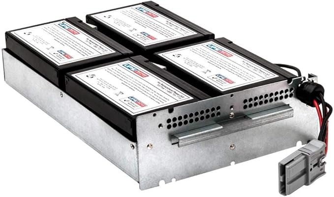 APC Smart UPS 1000VA LCD RM 2U SMT1000RM2U New Compatible Replacement Battery Pack by UPSBatteryCenter