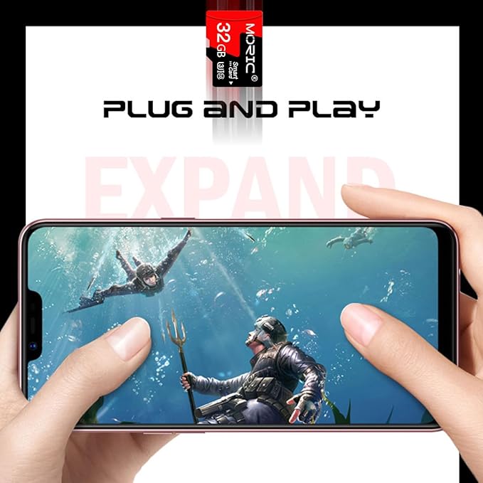 2 Pack 32GB Micro SD Card with SD Adapter High Speed Memory Card,C10 A1 Memory TF Card for Camera/Dash Cam/Smartphone/Tablet/Drone