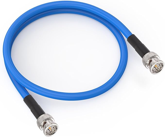 Superbat SDI BNC Cable 3G/6G/12G (Belden 1694A, 2ft) - Supports HD-SDI/3G-SDI/4K/8K, Precision Video Cable for SDI (1Pcs)
