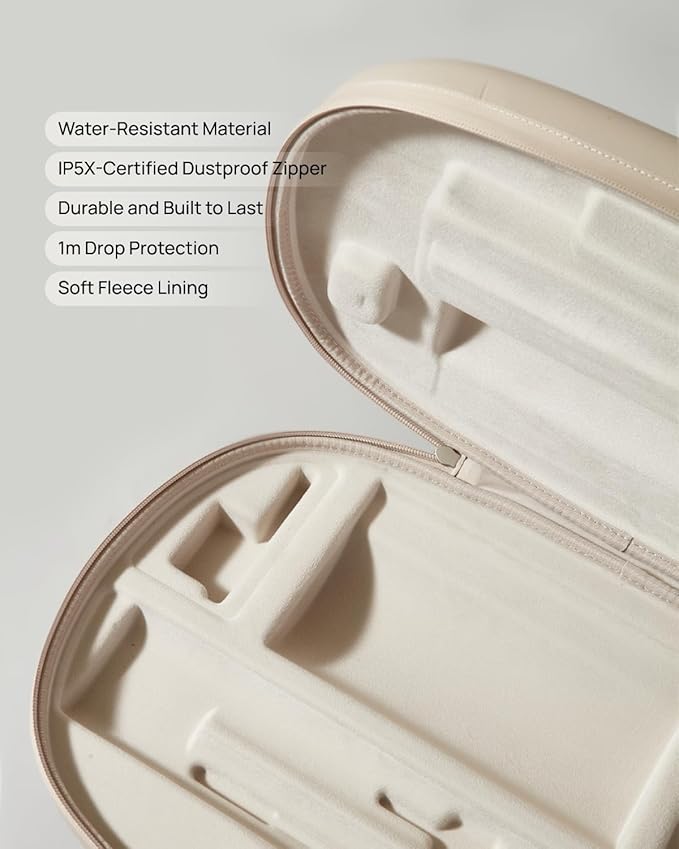 XGIMI MoGo 3 Pro Portable Projector Collection, Optical Filter & Carrying Case & PowerBase Stand, 2.5hrs Battery, Google TV with Licensed Netflix, All-in-One Travel Bundle