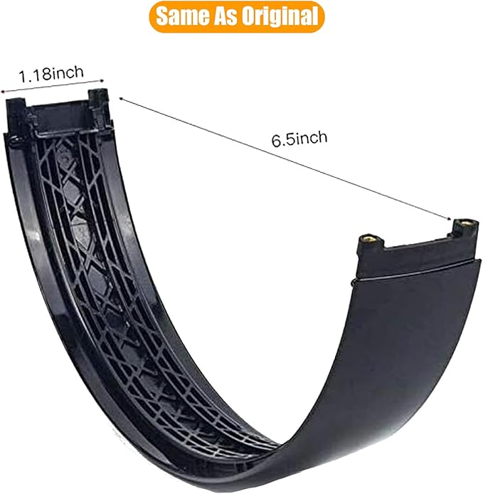 Studio 3 Headband Replacement Parts Accessories Studio 2 Headband Top Arch Band Pad Repair Kit Compatible with Studio 3.0/Studio 2.0 Headphones. (Matte Black)