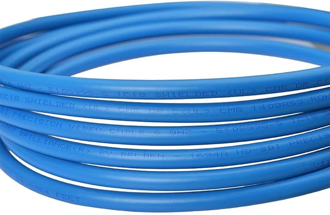 Superbat SDI Cable BNC Cable 3G/6G/12G (Belden 1694A)，10FT/15FT/30FT/50FT/100FT/200FT,Supports HD-SDI/3G-SDI/4K/8K，SDI Video Cable Precision Video Cable(1Pcs)